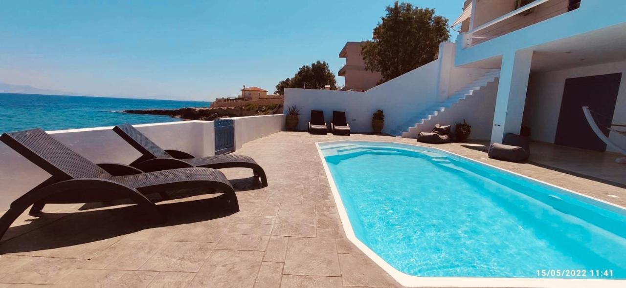 Nv Pool Villa Agioi Dış mekan fotoğraf
