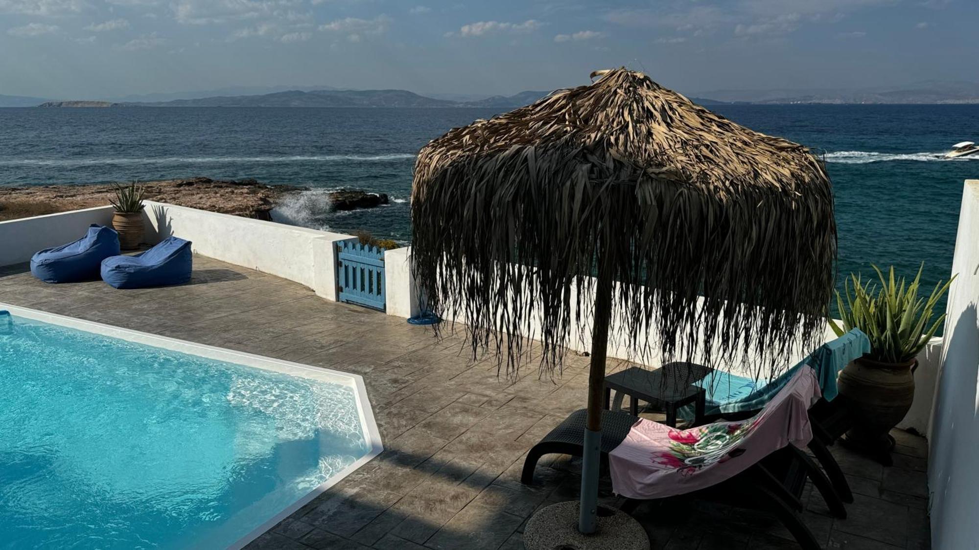 Nv Pool Villa Agioi Dış mekan fotoğraf